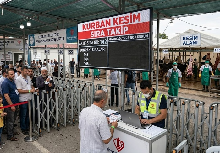 Kurban Kesim Sıra Takip, Numaratör, Sıramatik SATIN AL!
